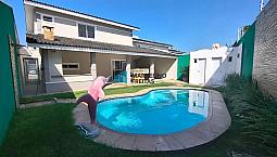 Casa 03 Suites No Condominio Grand Plaza No Eusébio 04 Banheiros Banheira Piscina Privativ