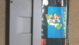 Vendo Cartucho Super Mario World Snes  **** Fita Original  ****