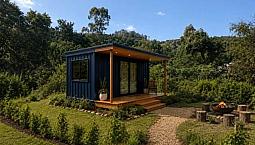 Casa Container De 15 M² Com Área De 300 M² Na Cachoeira Do Bom Jesus