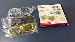 Kit Óculos 3D Tv Lg Cinema Glasses Ag-F315