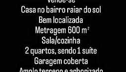 Vendo Uma Casa