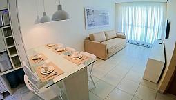 Mm - Flat Beira Mar Para Venda Possui 46 M2 Com 1 Quarto Em Praia Dos Carneiros - Tamandar