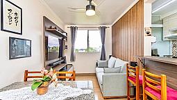 Apartamento Semi Mobiliado Com 2 Quartos No Bairro Boneca Do Iguaçu, São José Dos Pinhais 