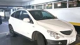 Ssangyong Action 2.3 Gasolina Motor Mercedes Muito Nova Automática