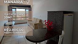 Locação Flat Mobiliado Em Manaíra