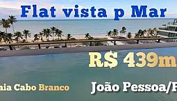 Flat Com Vista Para O Mar Com 42 M2 Em Cabo Branco - João Pessoa - Paraíba