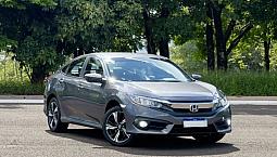 Honda Civic Sedan Exl 2.0 Flex Cinza 2019