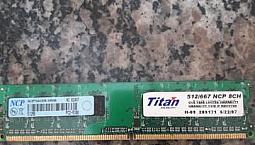 Memória Ram Titan 512Mb Ddr2