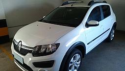 Sandero Stepway 1.6, 2018 - Novíssimo, Bancos De Couro, Pneus Ainda Novos!!