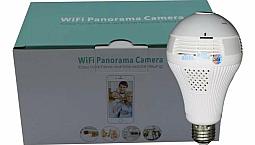 Câmera Espiã Wifi 360 +Áudio Com Pronta Entrega E Garantia