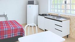 Kitnet Arejada - Jd. Shangri-lá - Ufmt / Unic / Univag