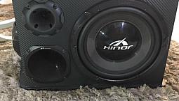 Caixa Trio Hinor Amplificada 1000w