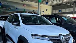 Renault Kwid Outsider 1.0 Flex 2023 Branco Novíssimo 