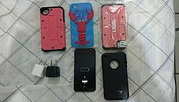 Iphone 4 + Carteira Case E Capinhas + Películas + Cabo Usb ? Leia O Anúncio