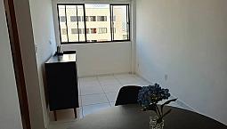 Apto. Semi Mobiliado, Com 2 Quartos, Elevador, Nascente,  Próx. À Faculdade Ufal - Maceió 