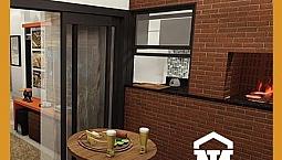 Lindo Apartamento Com 1 Suíte Mais 2 Dormitórios