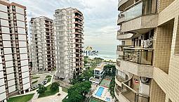 Apartamento Com 3 Quartos E Vista Mar À Venda No Condomínio Playa Del Mago, Orla Da Barra 