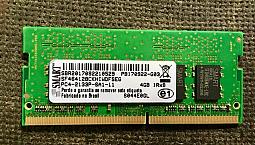 4Gb Memória Ddr4 Para Note