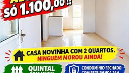 Aluguel 1.100,00!!   /   Esse É O Valor De Uma Casa Novinha Em Condomínio Fechado Em Tauba