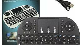 465 - Promoção - Mini Teclado Wireless Touch Pad Pc Android Tv Smart Sem Led