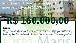 Cittá Maris. 3 Quartos. 1 Banheiro Social. J44