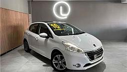 Peugeot 208 1.6 Griffe 16V Flex 4P Automático 2016 Ipva 2023 Pago!