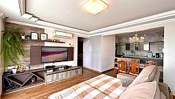 Apartamento Com Terraço De 02 Quartos, Sendo 01 Suíte E Semimobiliado No Bairro Kobrasol -