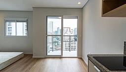 Apartamento Para Venda Em Vila Olímpia Com 1 Quarto, 25M²