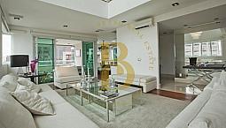 Cobertura Locação No Jardim Paulistano Com 381m², 4 Quartos E 6 Vagas De Garagem.