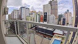 Av Brasil, 1 Suite + 1 Dormitório, Mobiliado, Sacada, Ultimo Andar