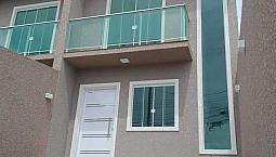 Sobrado Novo 3 Dormitórios, Sala Cozinha, Área De Serviços, 2 Banheiros, 2 Vagas De Garage