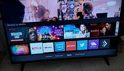 Smart Aoc 43 Wifi Full Hd Ainda Nova, 1 Ano E 2 Meses, Vai A Nota