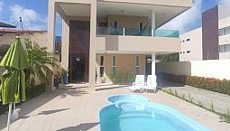 Casa Na Praia Do Poço Com 06 Quartos