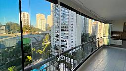Apartamento Para Locação Em Santo Amaro Com 3 Quartos, Sendo 3 Suítes, 171M²