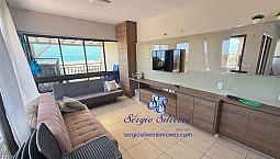 Cobertura Duplex No Beach Place Com Vista Mar E Mobiliada!