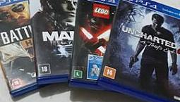 Ps4 Slim 1Tb De Hd 3 Jogos Fisicos