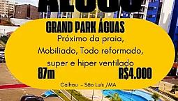 Apt Grand Park Águas Mobiliado Próximo Da Praia , Calhau, São Luís, Ma