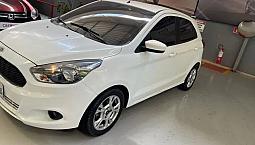 Ford Ka 1.0 2016 Branco Versão Sel, A Mais Top Da Categoria.